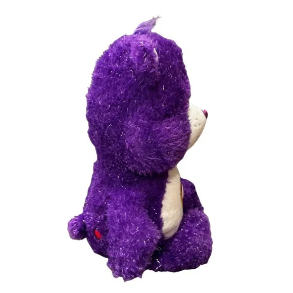 Care Bears 35th Anniversary Rainbow Heart Plush Bear - Picture 5 of 10